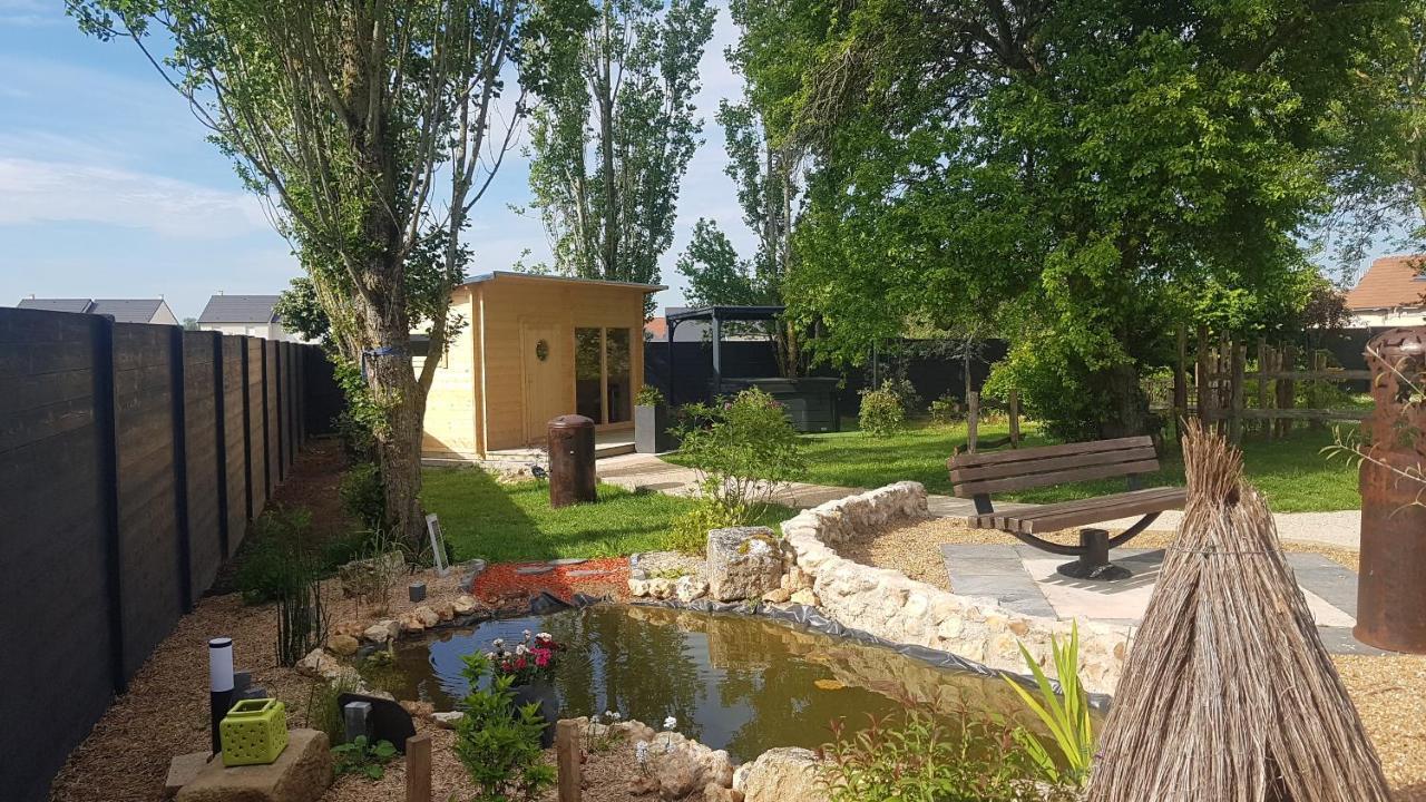 Le Domaine Du Moulin 28 Bed and Breakfast Bailleau-l'Eveque Exteriör bild